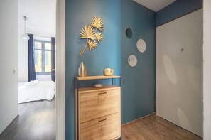 1 chambre, fer et planche à repasser, Wi-Fi gratuit, draps fournis