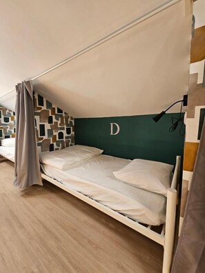 Dormitorio compartido básico, dormitorio mixto, para no fumadores, aire acondicionado