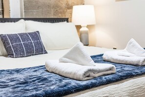 Iron/ironing board, WiFi, bed sheets - Cozy Brick Loft | w/patio and free parking (Knoxville)