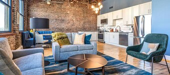 Modern Industrial Loft | Walk Anywhere Downtown