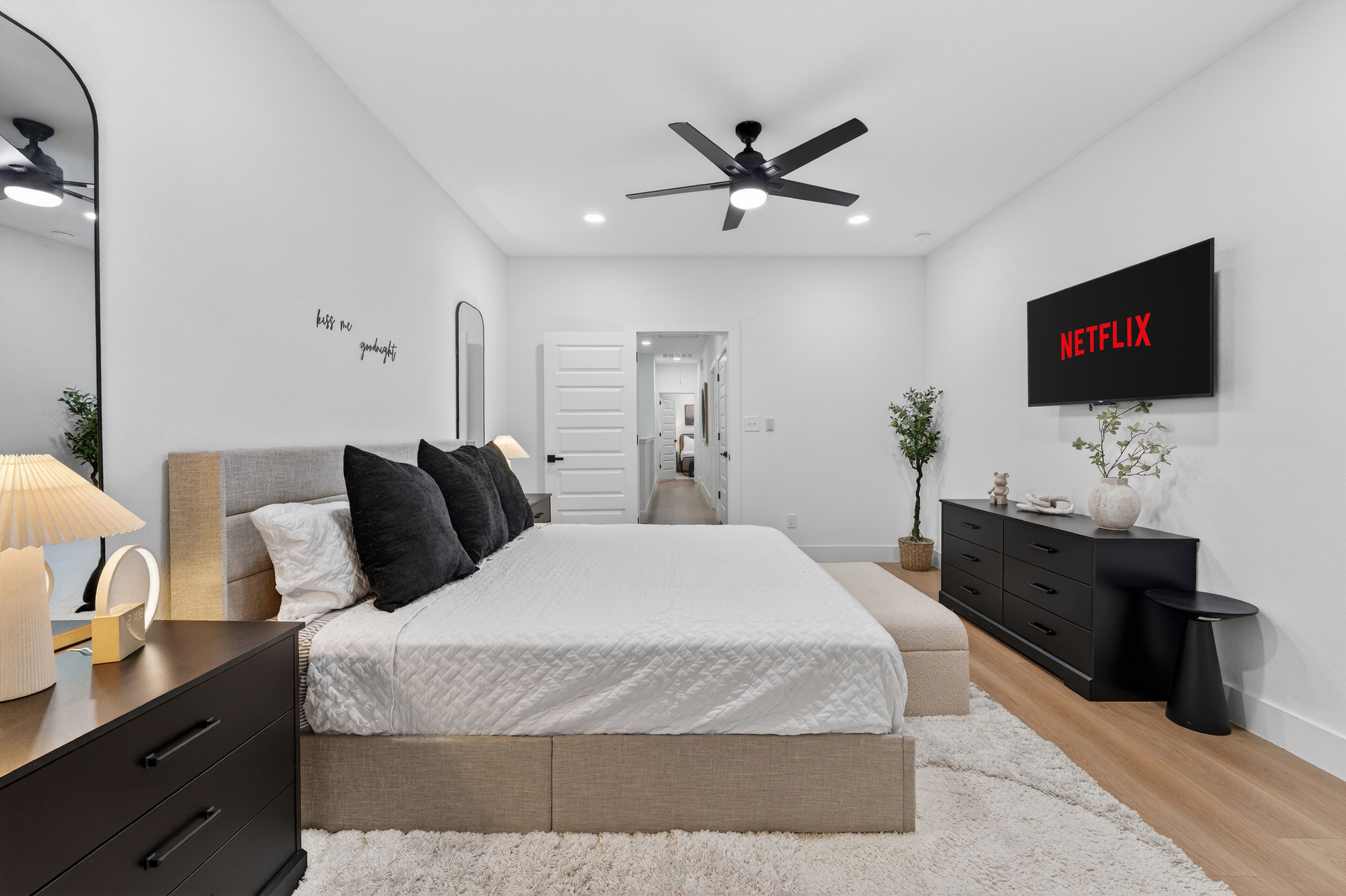 6 habitaciones, wifi y ropa de cama 