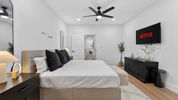 6 habitaciones, wifi y ropa de cama