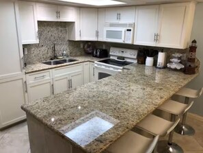 Private kitchen - SpaceX Launches and Fun Filled Family Beach Days - 1st Floor 2BR/2BA Condo (South Padre Island)