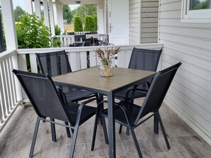 Outdoor dining - Baltic Stone - Comfortable vacation homes in Rewal (Rewal)