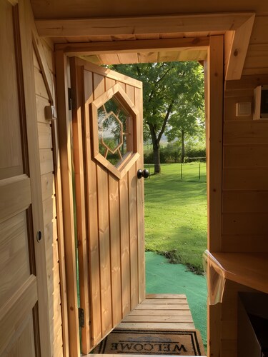 The Kota du Paradou in Givet – Unique Finnish Cabin Experience