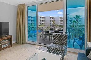 Appartement, 1 kingsize bed met slaapbank (Waterscape 428-B) | Woonruimte