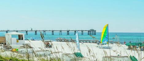 Condo, 1 trÚs grand lit et 1 canapé-lit (Waterscape 428-B) | Plage