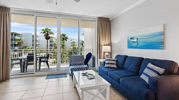 Appartement, 1 kingsize bed met slaapbank (Waterscape 428-B) | Woonruimte