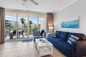 Appartement, 1 kingsize bed met slaapbank (Waterscape 428-B) | Woonruimte