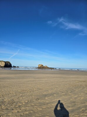 Beach nearby - By the beach apartment, flat walk, central location pet friendly. (Perranporth)