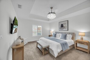 4 habitaciones, tabla de planchar con plancha y acceso a internet