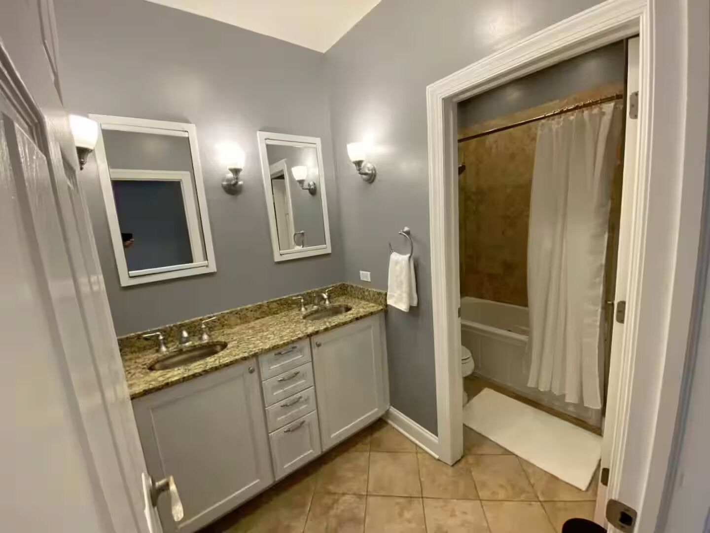 Hair dryer, soap
