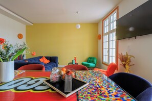 Dining - Colorful duplex 6 pers/3ch/3sdb View Belfry ARRAS Centre Histo (Arras)
