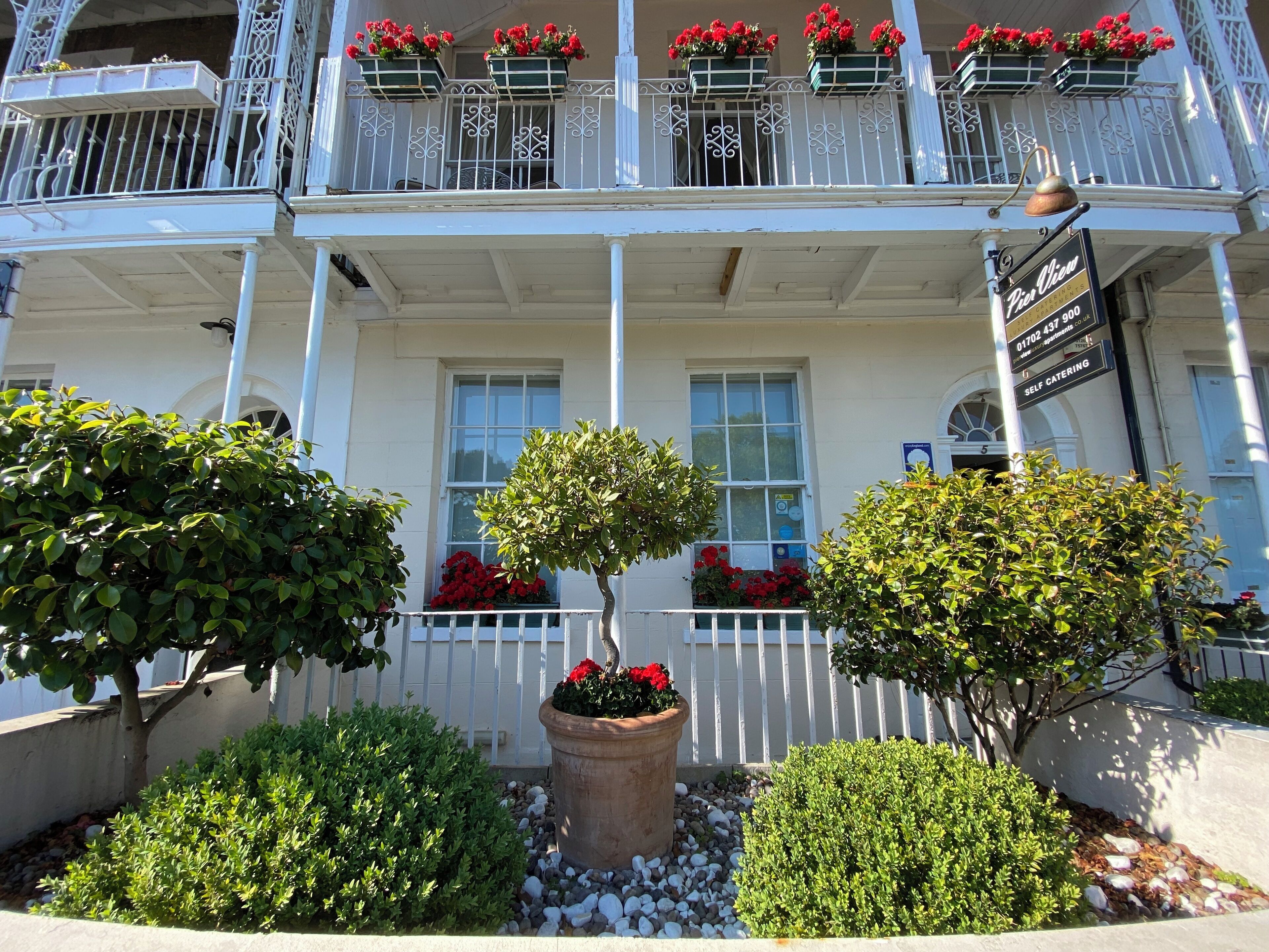 Façade de l’hébergement