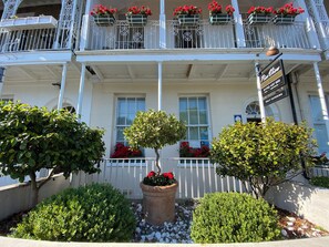 Façade de l’hébergement