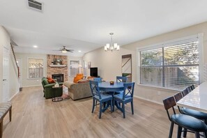 Dining - Spacious Home + Hot tub + Fire Pit + Play Loft (Cedar Park)