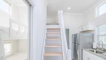 Deluxe cottage, meerdere bedden, uitzicht op bergen | Interieur