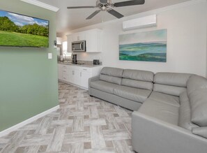 Casa de campo luxo, 2 quartos, vista para a montanha | Área de estar