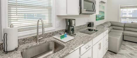 Deluxe-Ferienhaus, Mehrere Betten, Bergblick | Eigene Küche