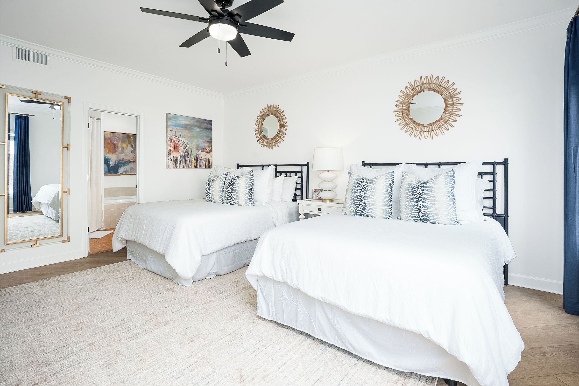 2 chambres, Wi-Fi gratuit, draps fournis