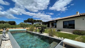 Pool - Villa César "a haven of peace with breathtaking views (Chusclan)