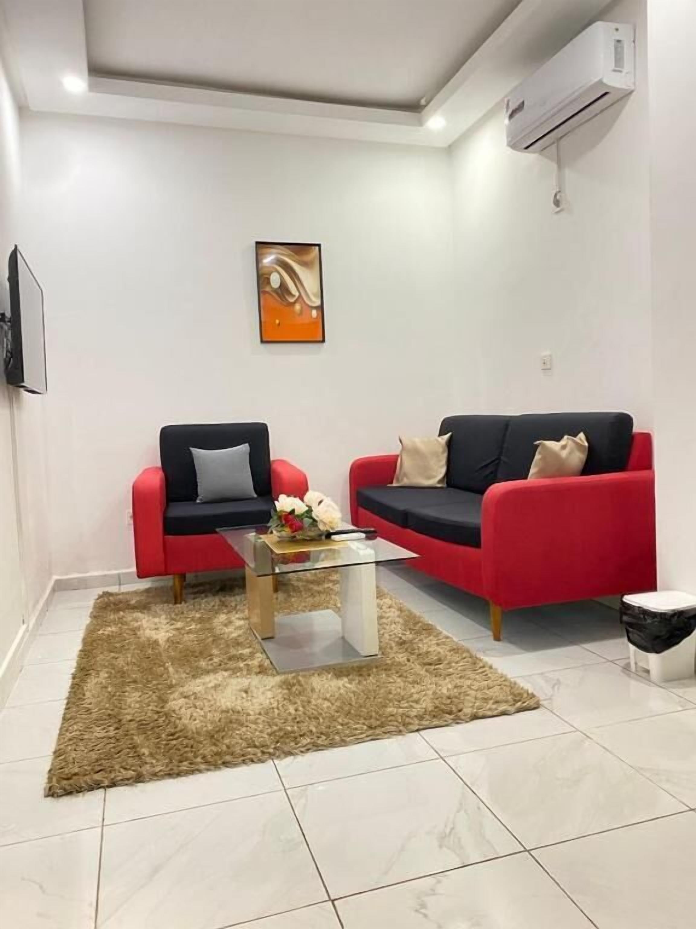 Suite – comfort, bakgårdsutsikt | Oppholdsområde