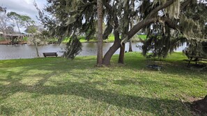 Property grounds - Private River Front Property on the San Bernard River in Sweeny TX. (Sweeny)