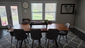 Dining - Private River Front Property on the San Bernard River in Sweeny TX. (Sweeny)