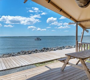 Deluxe Tent, No Pets | View from room - Chincoteague Bay RV Resort & Cottages (Chincoteague)