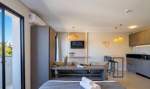 2 habitaciones, ropa de cama de alta calidad y cortinas blackout