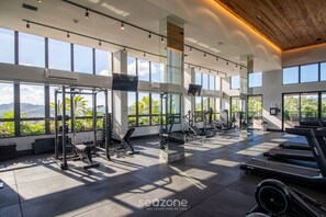 Apartment | Fitness facility - Apt. w/ AC in Trindade, Floripa Tst001 (Florianópolis)