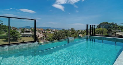 Apt. w/ AC in Trindade, Floripa Tst001