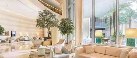 Khu tiếp khách ở sảnh