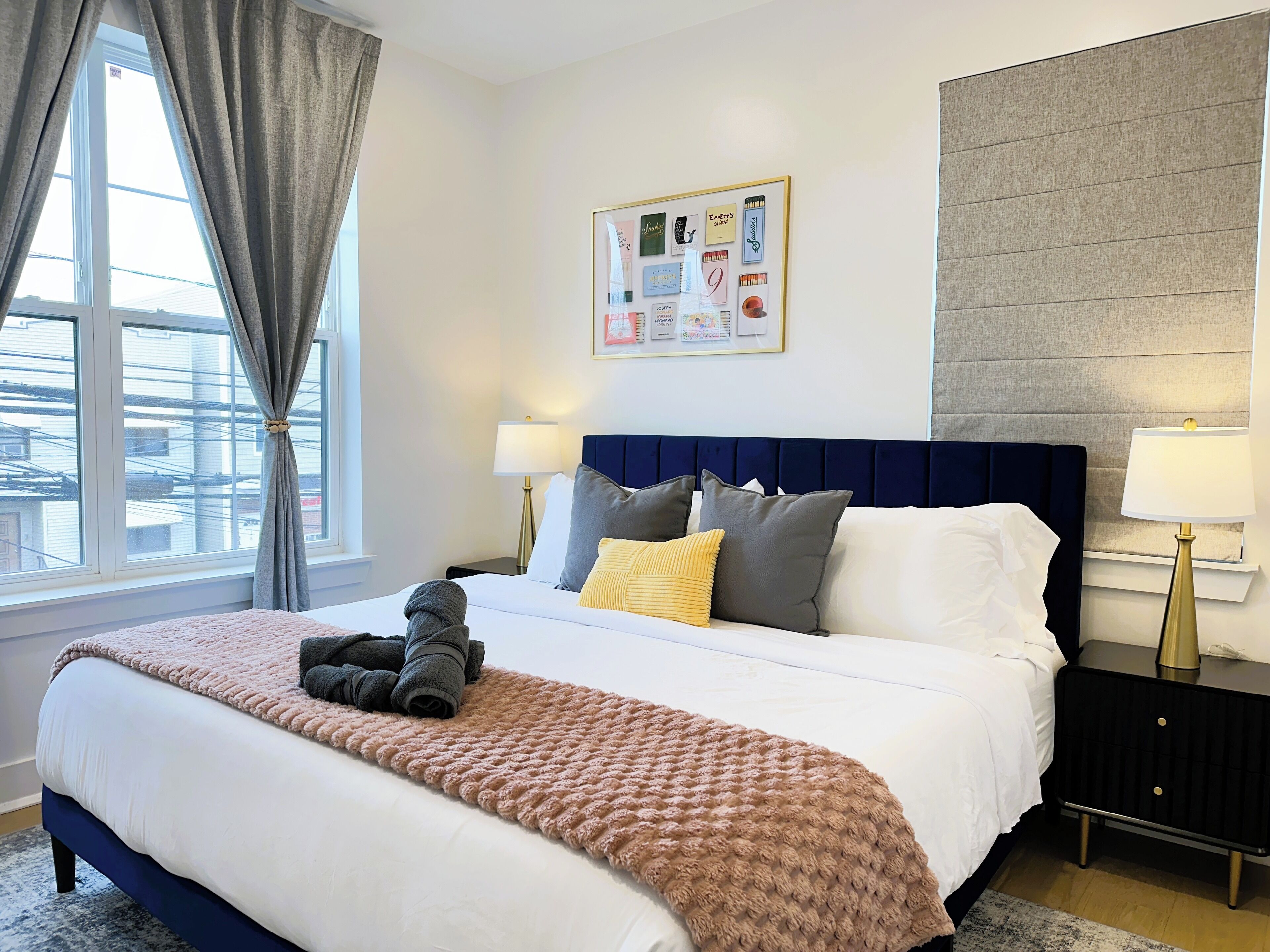 2 bedrooms, iron/ironing board, travel cot, free WiFi