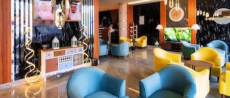 Sala de estar en el lobby