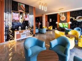 Sala de estar en el lobby