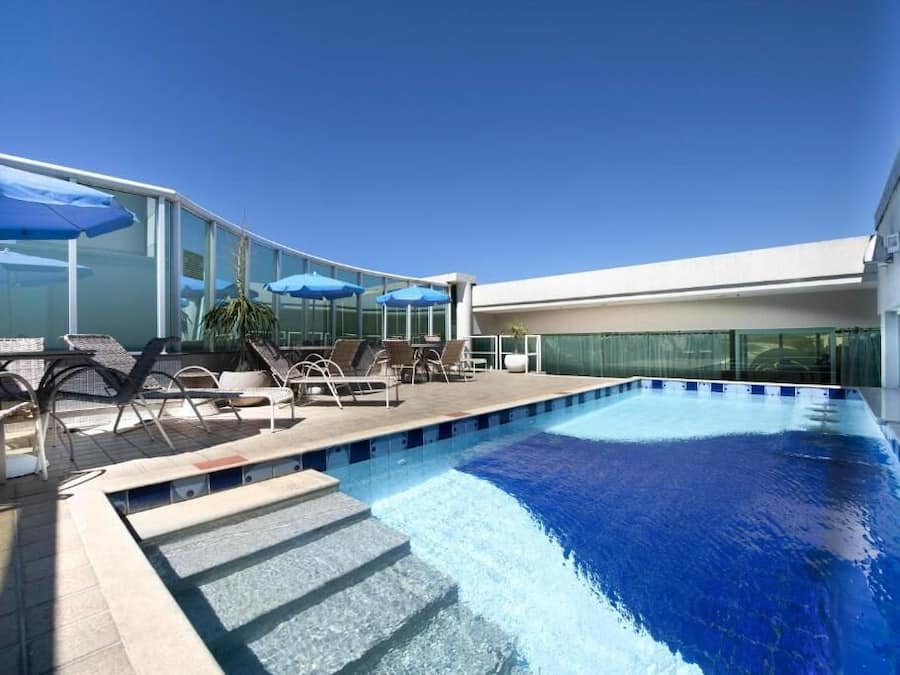 Indoor pool, outdoor pool