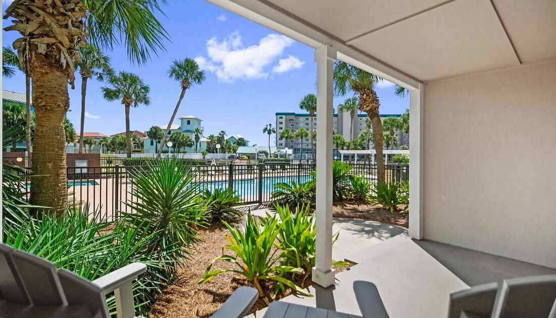 Condo, 1 cama Queen size y sofá cama (Grand Caribbean East 107) | Áreas de la propiedad