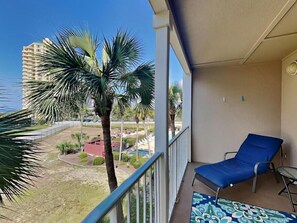 Condo, varias camas (Grand Caribbean West 303) | Terraza o patio