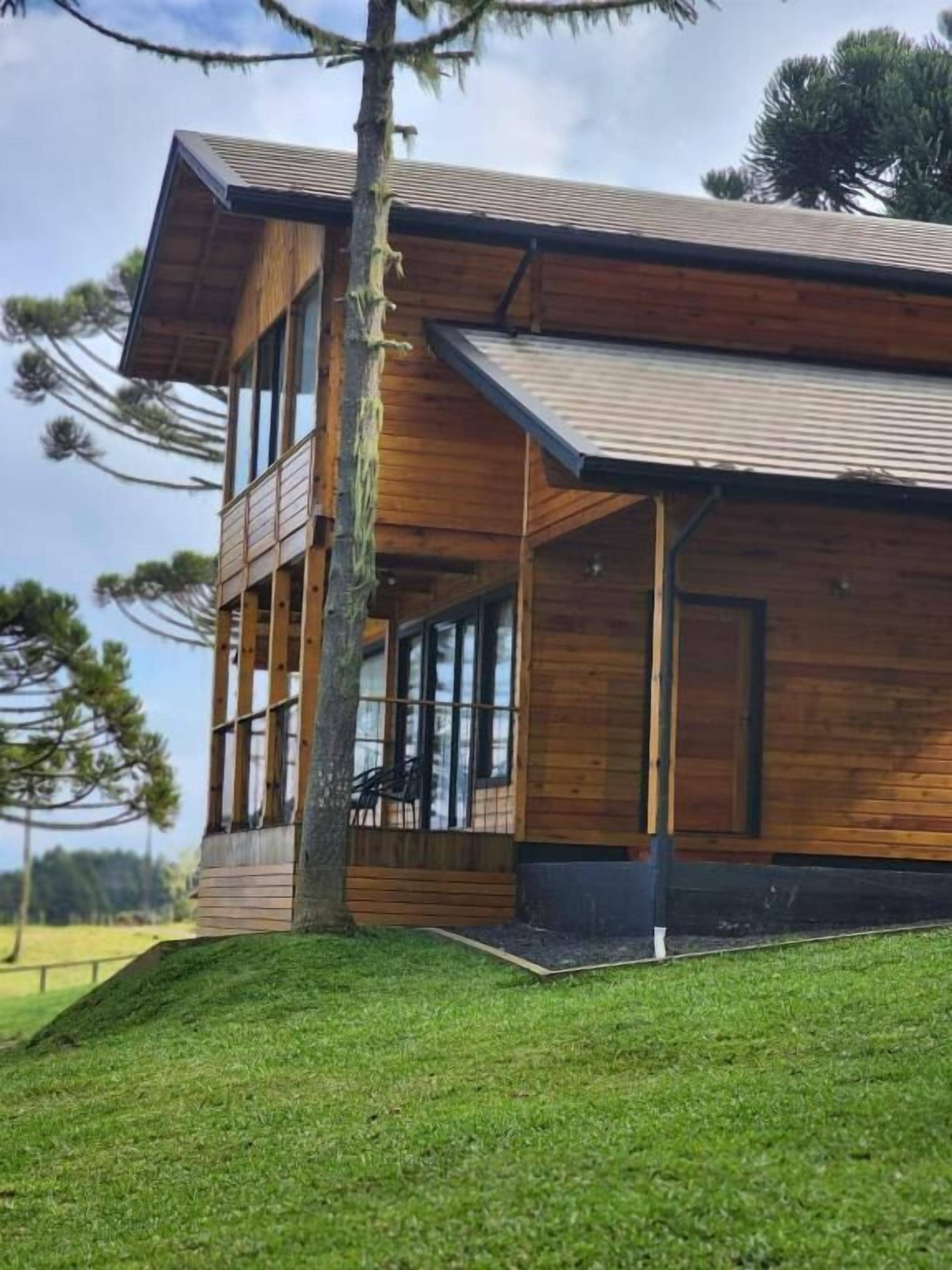 Cabana, vista para o lago | Fachada