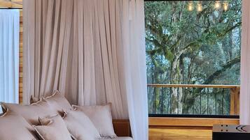 Cabin, Garden View | Living area