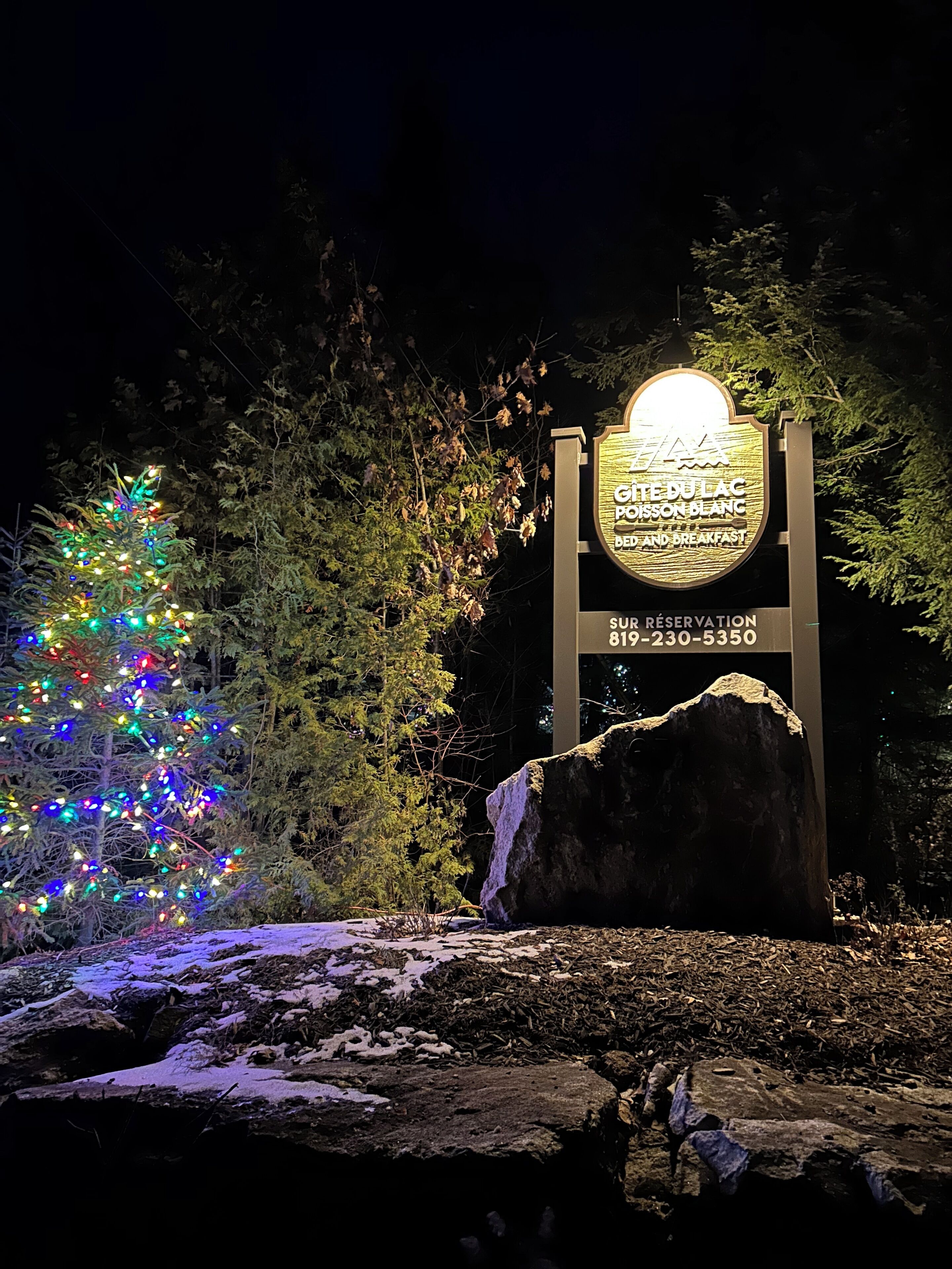 Enceinte de l’hébergement