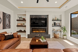 Townhome, 3 Bedrooms | Living area | Smart TV - Horseman's Hideout 3 Bedroom Townhouse (Hurricane)