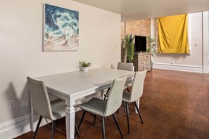 House, 3 Bedrooms | Dining - The Mensing Loft 3 Bedroom Home (Galveston)