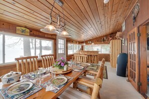 Interior - Private Dock & Views! Family Home on Paradise Lake (Carp Lake)