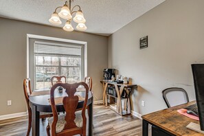 House (2 Bedrooms) | Interior - Stroll to Town: Quiet Holly Springs Home w/ Yard! (Holly Springs)