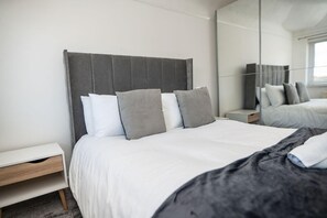 3 habitaciones, wifi gratis y ropa de cama 