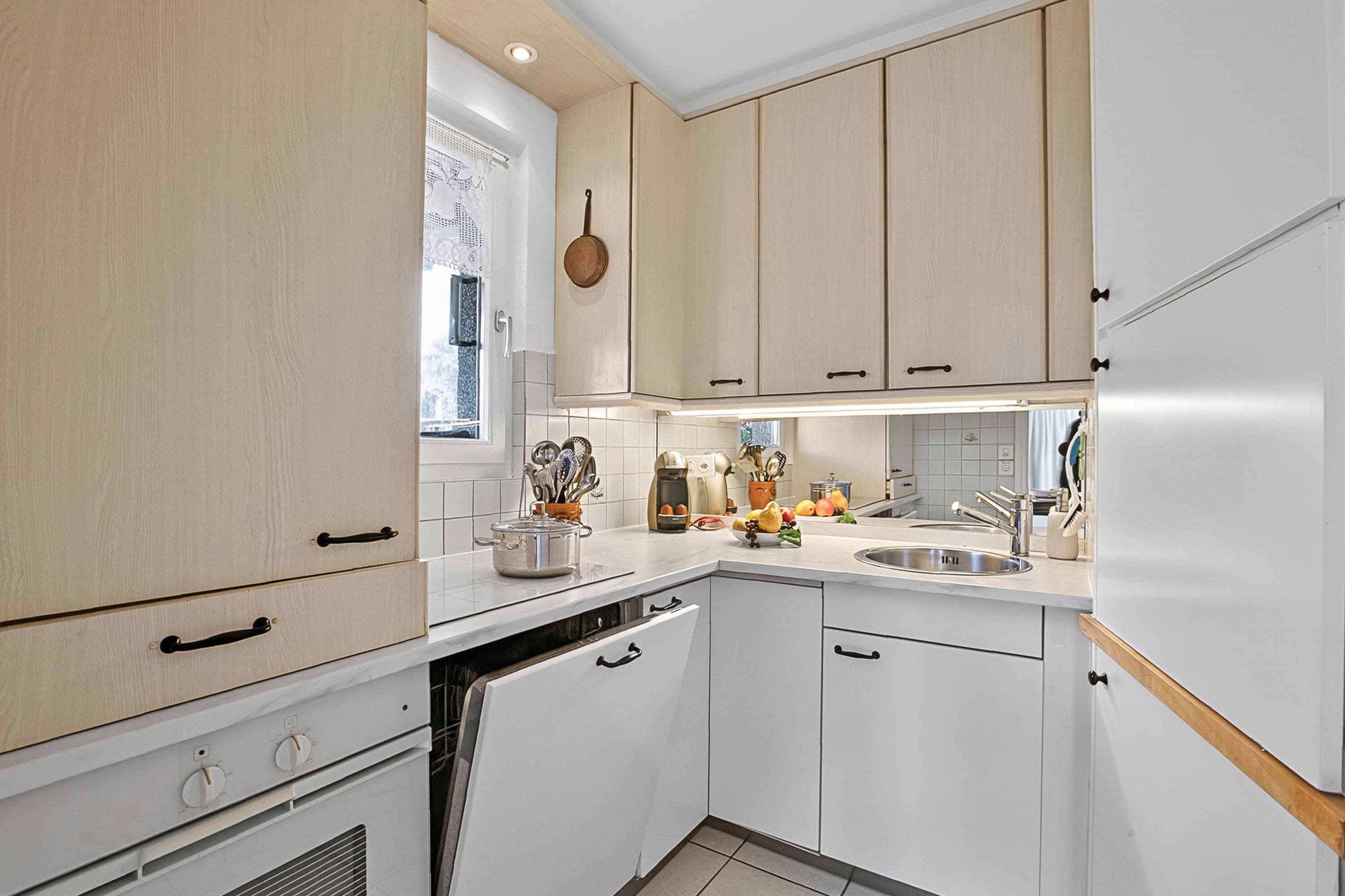 Familienapartment, Mehrere Schlafzimmer (Casa Viola Panorama) | Eigene Küche | Kühlschrank, Ofen, Herdplatte, Geschirrspüler