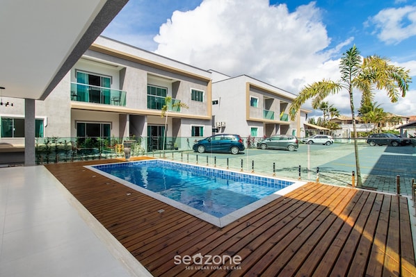 Pool - Apts in Condominium w/ Pool 450 Meters fr/ Taperapuan Beach - Atas (Porto Seguro)