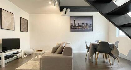 Duplex apartment in the center of Metz